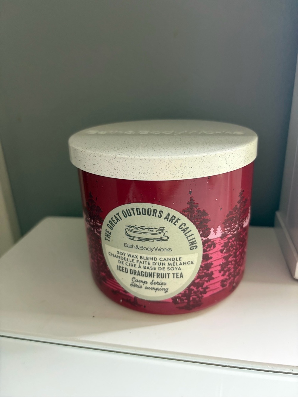 Iced Dragonfruit Tea candle! Brand new!